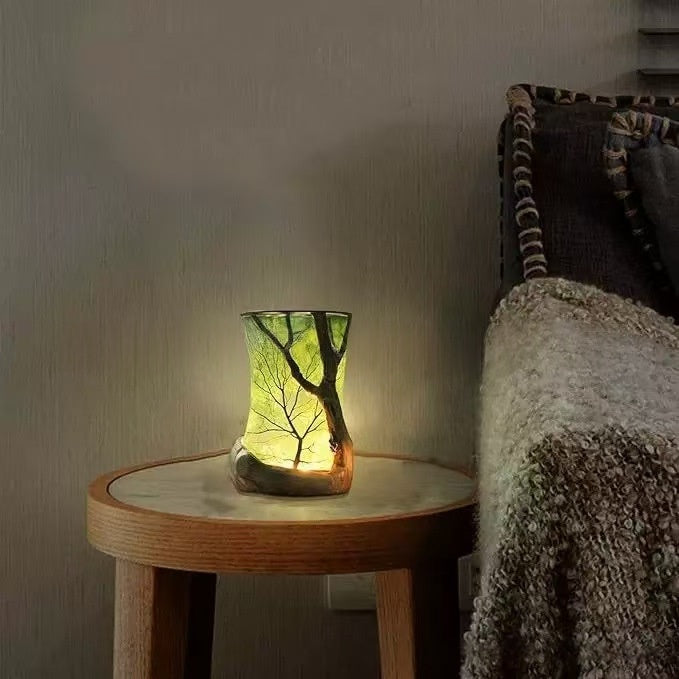 Tischlampe mit Blattform – Bild 2 | LuxeStyle
