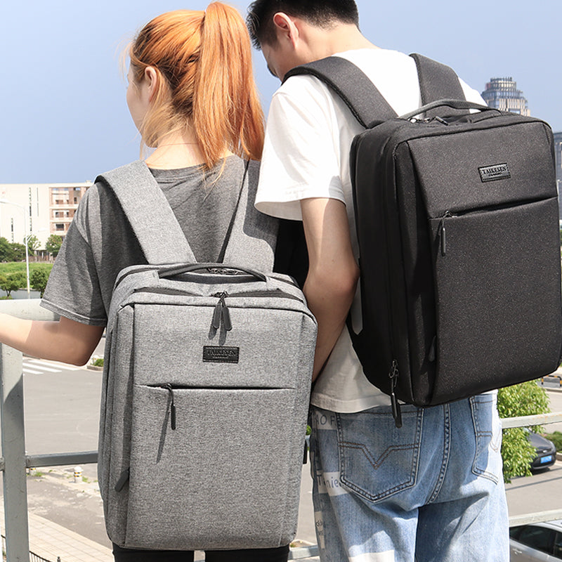 Atmungsaktiver Laptop-Rucksack für Herren – Bild 4 | LuxeStyle