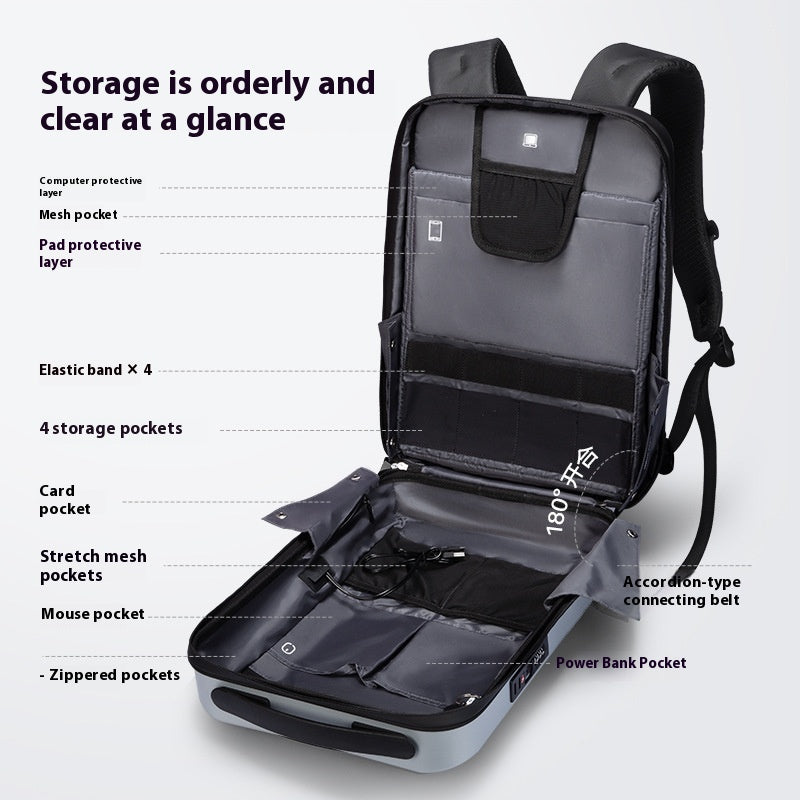 Anti-Diebstahl-Computerrucksack 20 L – Bild 4 | LuxeStyle