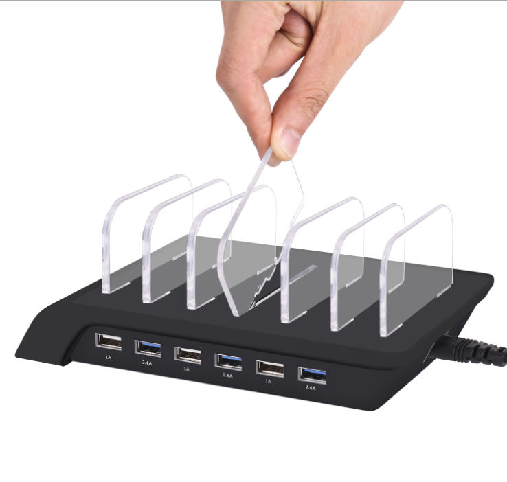 6-Port USB-Ladeständer für Mobiltelefone – Bild 8 | LuxeStyle