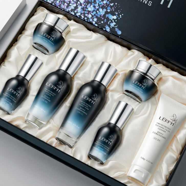 Sieben‑teiliger Pflege‑Set für Gesicht | LuxeStyle