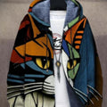Herren Hoodie mit 3D-Print – Ansicht 2