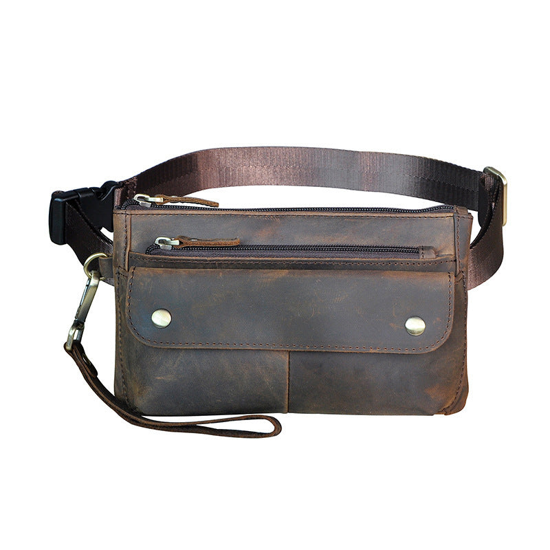 Leder Brusttasche für Outdoor