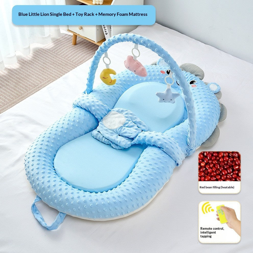 Neigbare Baby-Schlafunterlage mit Tiermotiven
