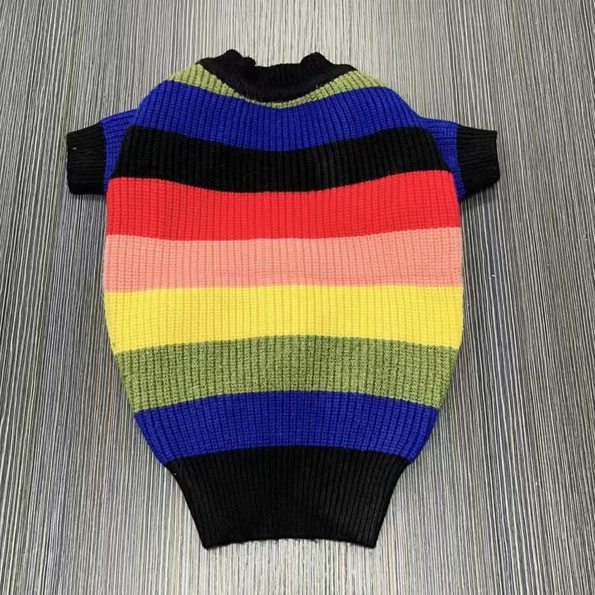 Cardigan-Strickpullover für Hund und Katze – Bild 2 | LuxeStyle