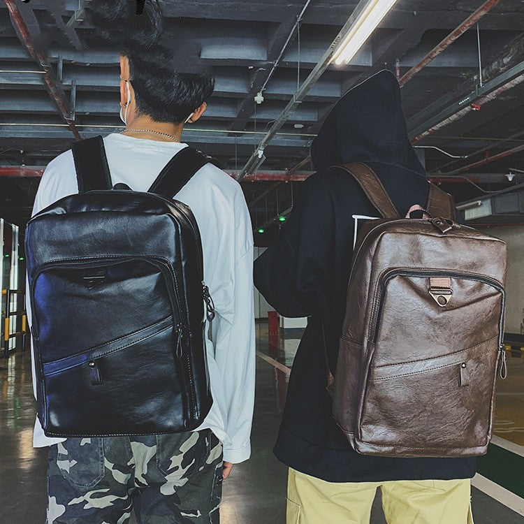 Korean Style PU Freizeitrucksack – Bild 8 | LuxeStyle