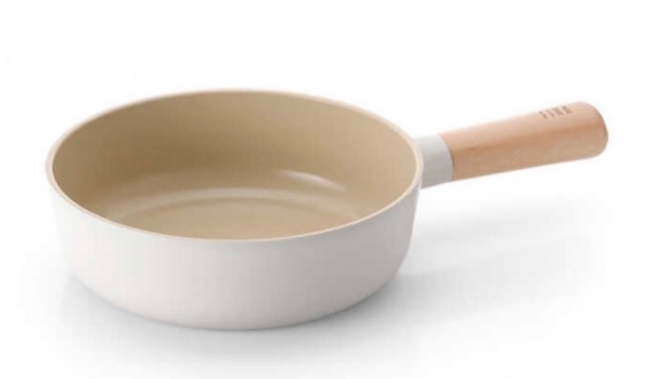 Koreanische Antihaft-Bratpfanne Keramik Weiss – Bild 5 | LuxeStyle