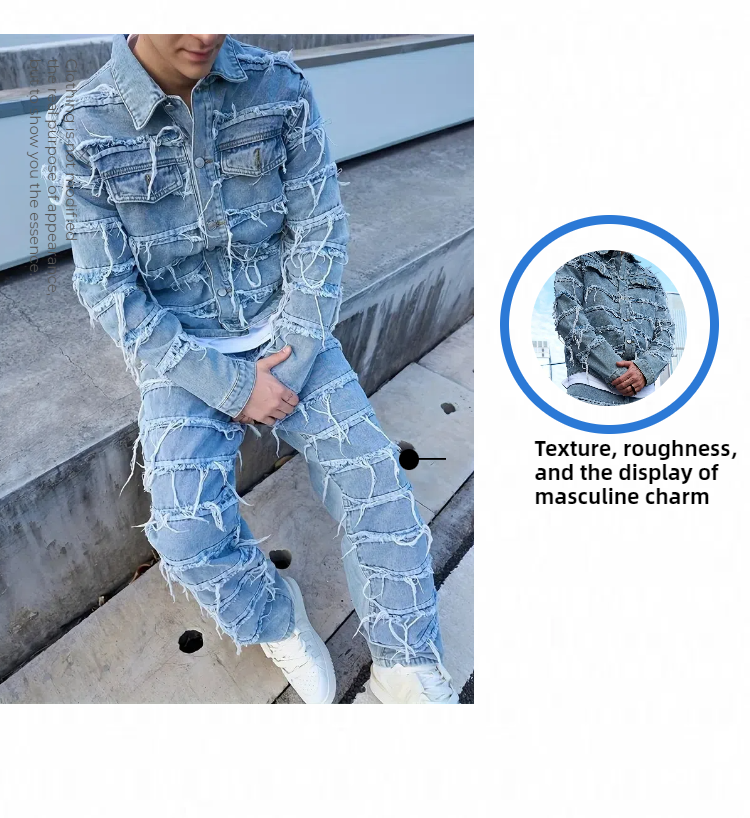Gut sitzende Jeansjacke für Herren