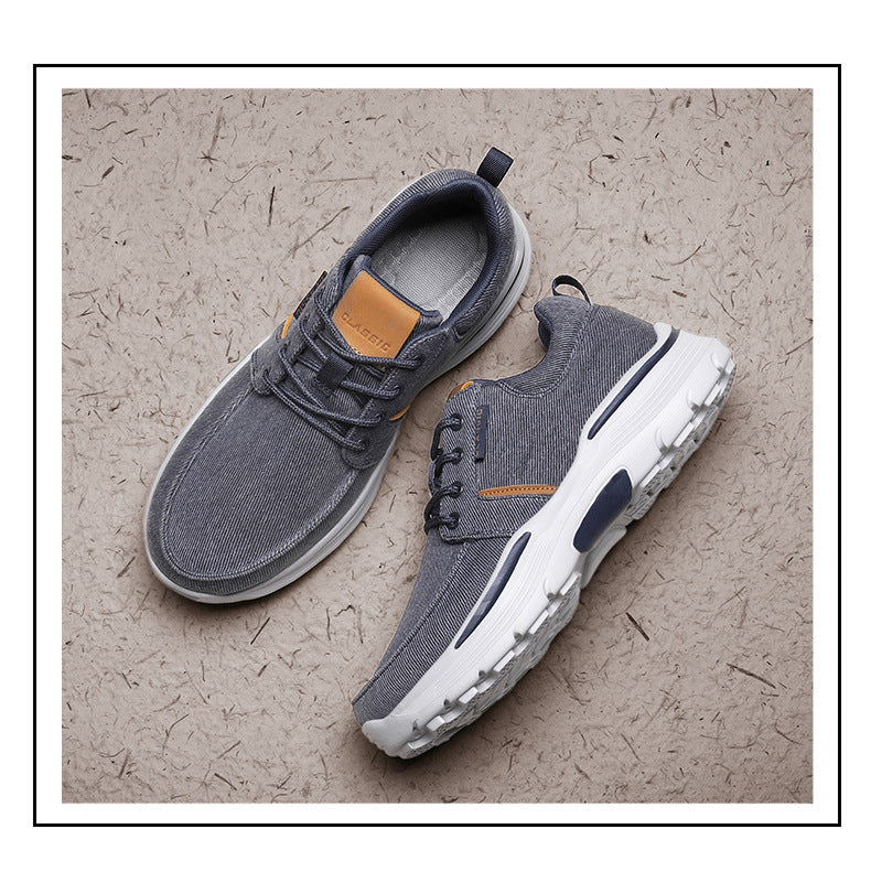 Canvas Schnür-Sneaker für Herren – Bild 17 | LuxeStyle