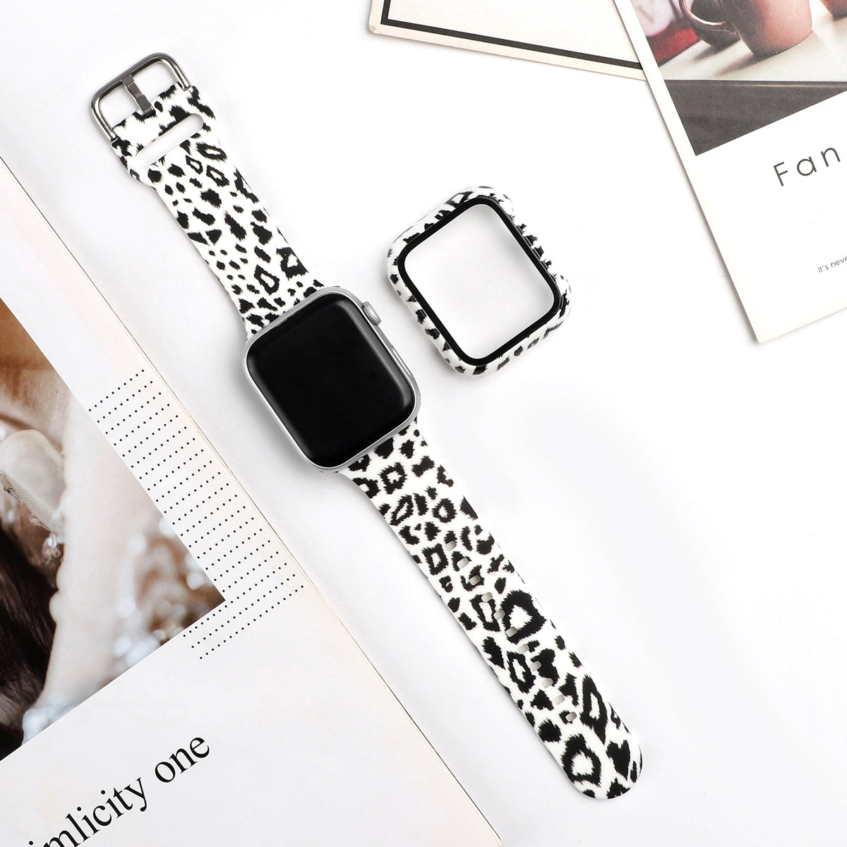 Silikon-Armband für Apple Watch mit Print – Bild 2 | LuxeStyle