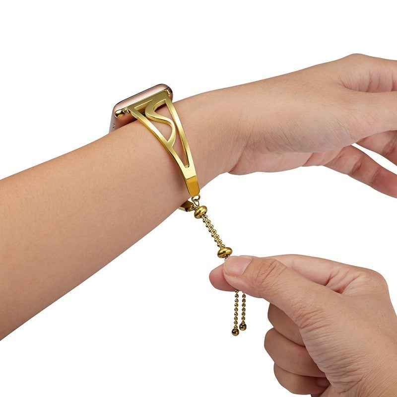 Edelstahl-Hohlarmband für Apple Watch – Bild 17 | LuxeStyle