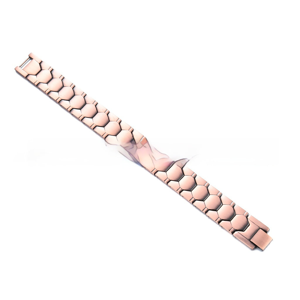 Kupferarmband mit doppelreihigen Magnetkugeln – Bild 2 | LuxeStyle