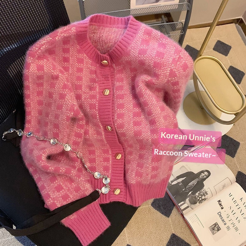 Kuscheliger Strickcardigan im Japan-Stil