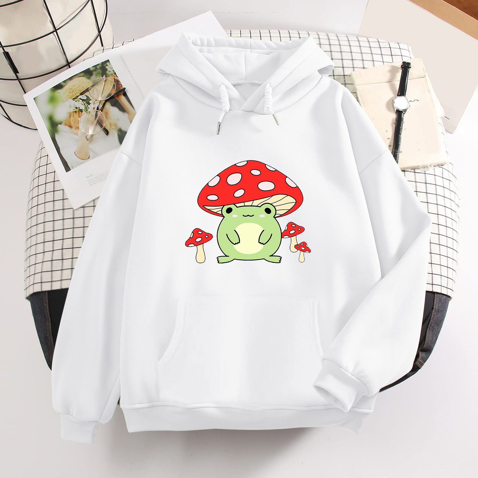 Retro Harajuku Hoodie für Damen und Herren