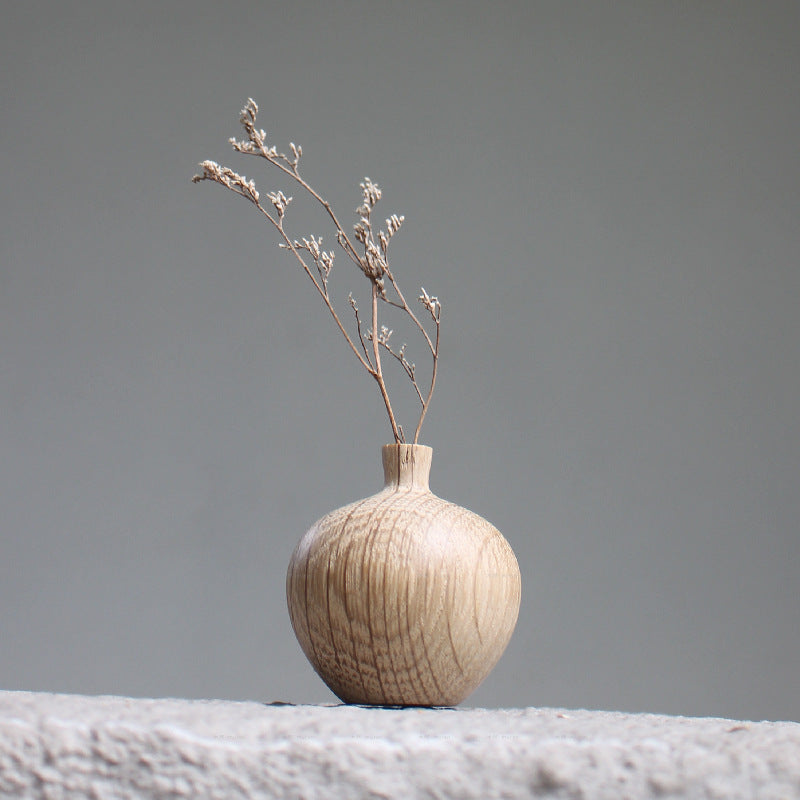 Holzblumentopf mit getrockneten Blumen – Bild 5 | LuxeStyle