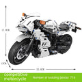 7047 Rennmotorrad Bausteine für Kinder | LuxeStyle