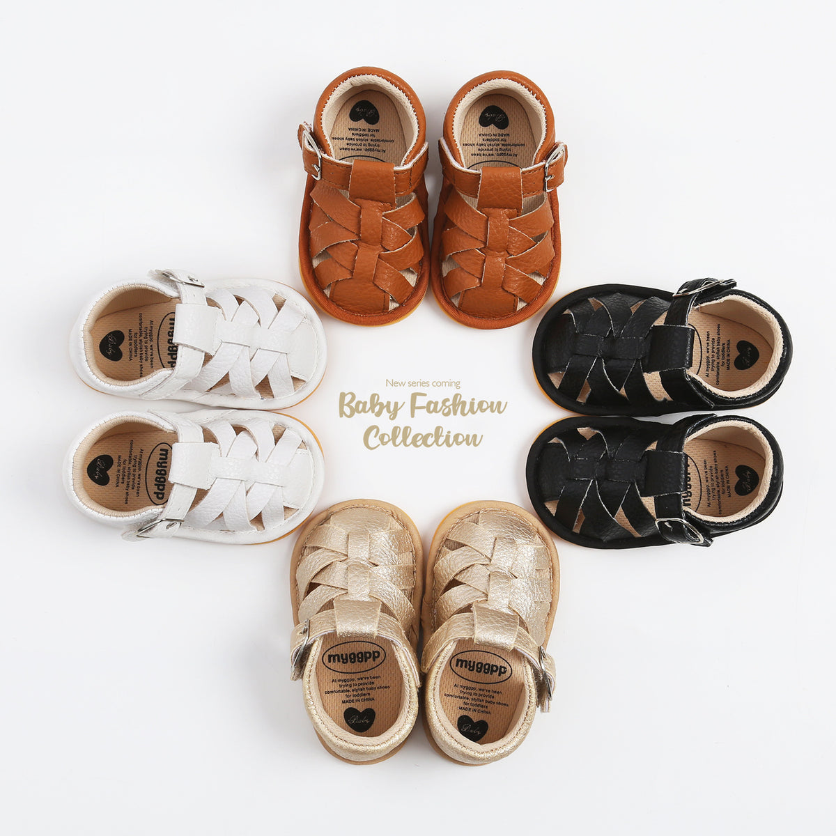Hohle atmungsaktive Baby-Sandalen | LuxeStyle