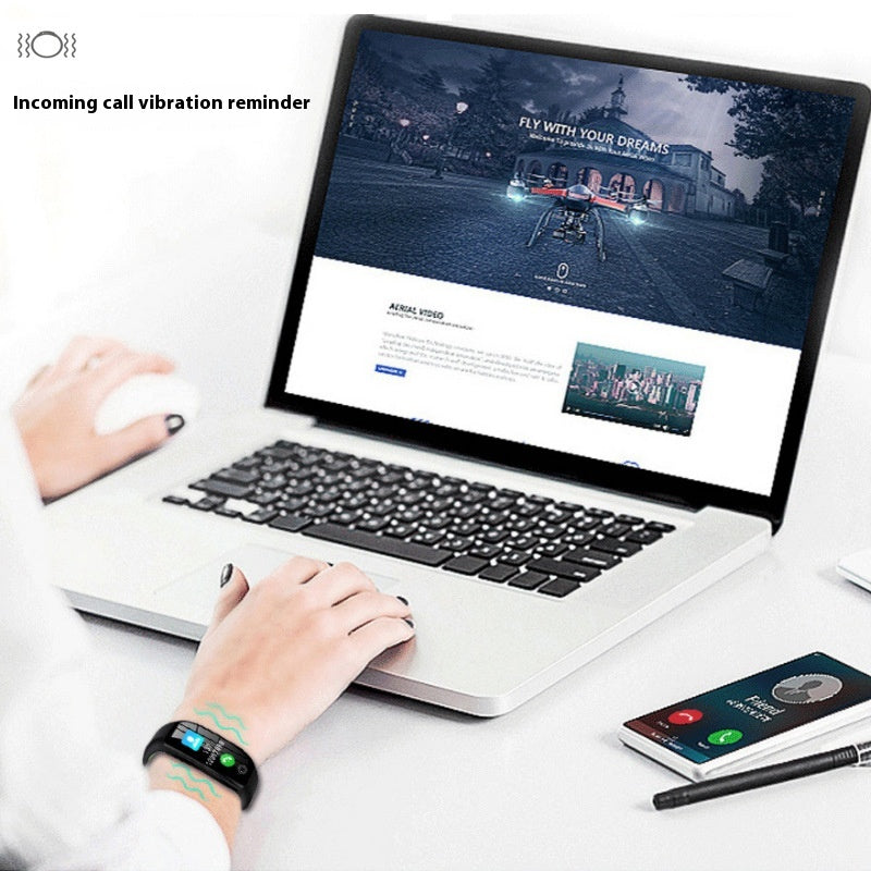 F21 Smart-Armband mit Farbdisplay