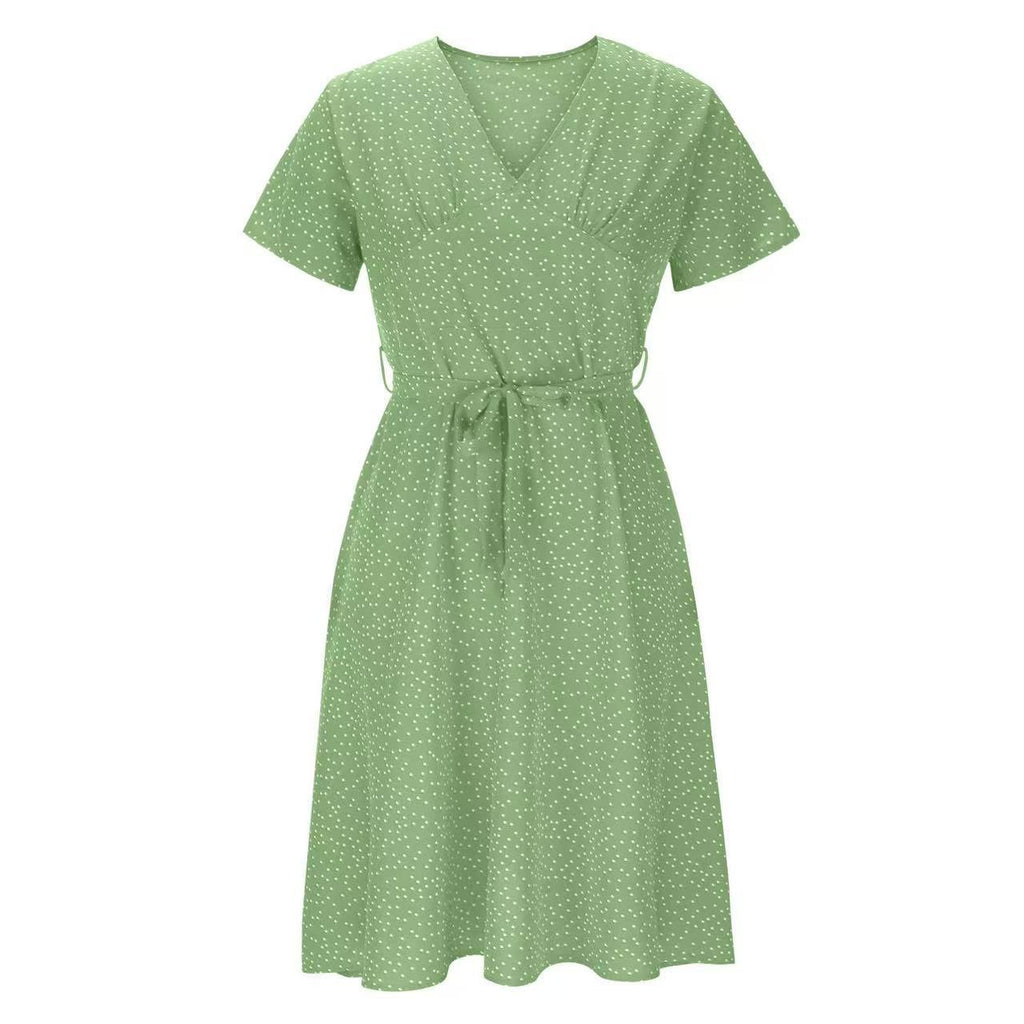 Chiffon-Kleid mit 3D-Effekt