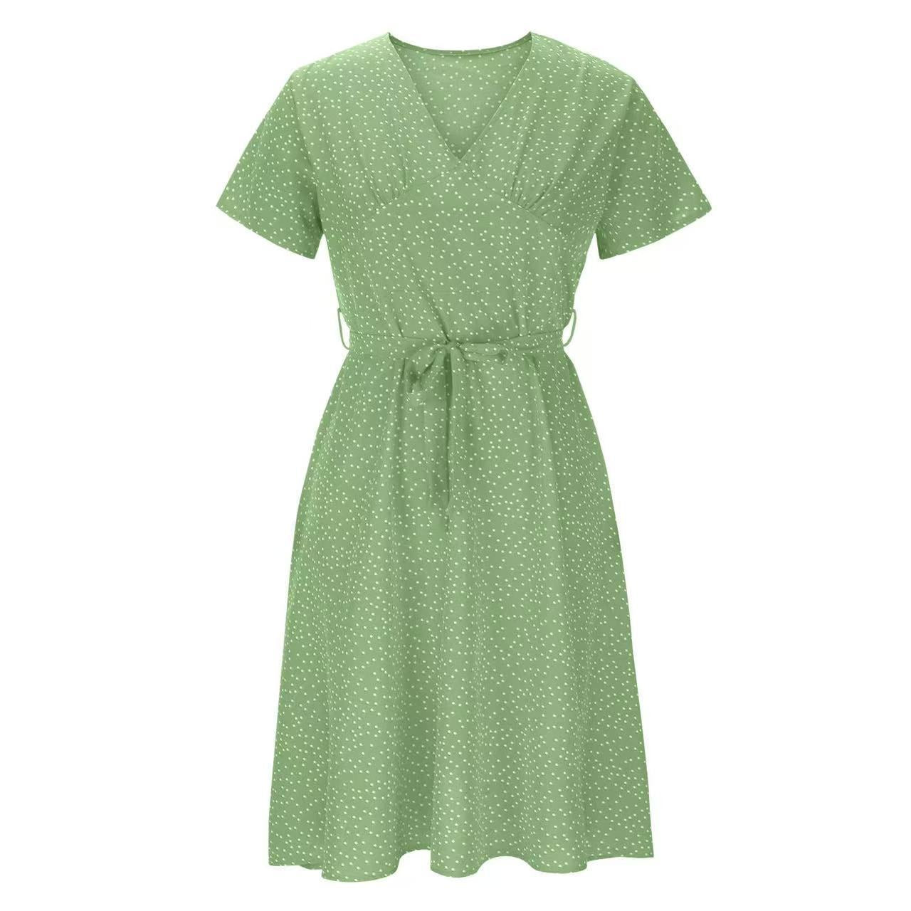 Chiffon-Kleid mit 3D-Effekt