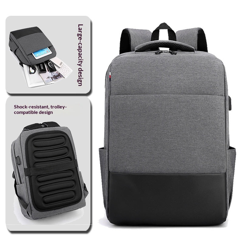 Wasserdichter Oxford Laptop-Rucksack 36-55 L – Bild 4 | LuxeStyle