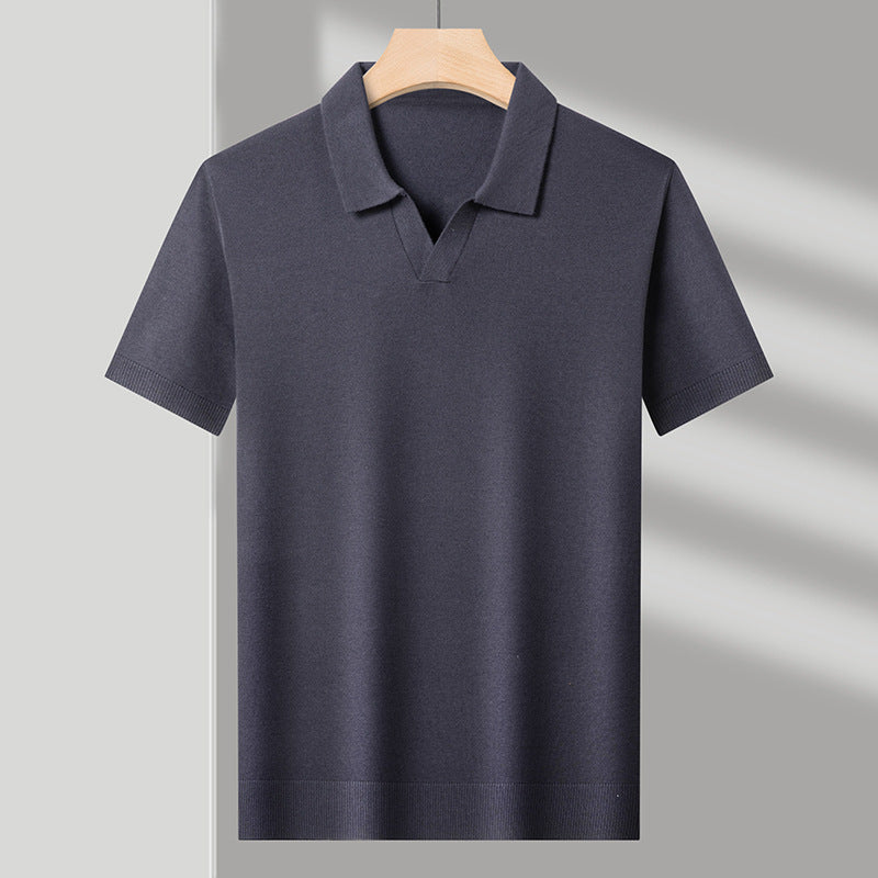 Vielseitiges dünnes Sport-Polohemd für Herren – Bild 12 | LuxeStyle