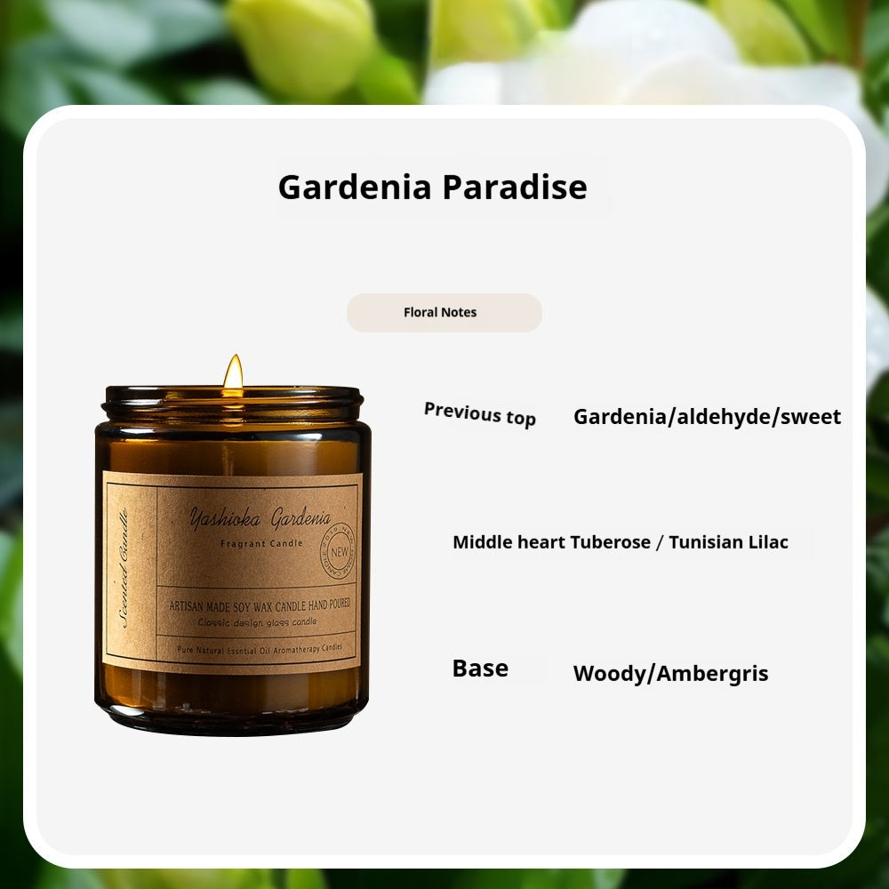 Rauchfreie Sojawachskerze – Geschenk für Aromatherapie