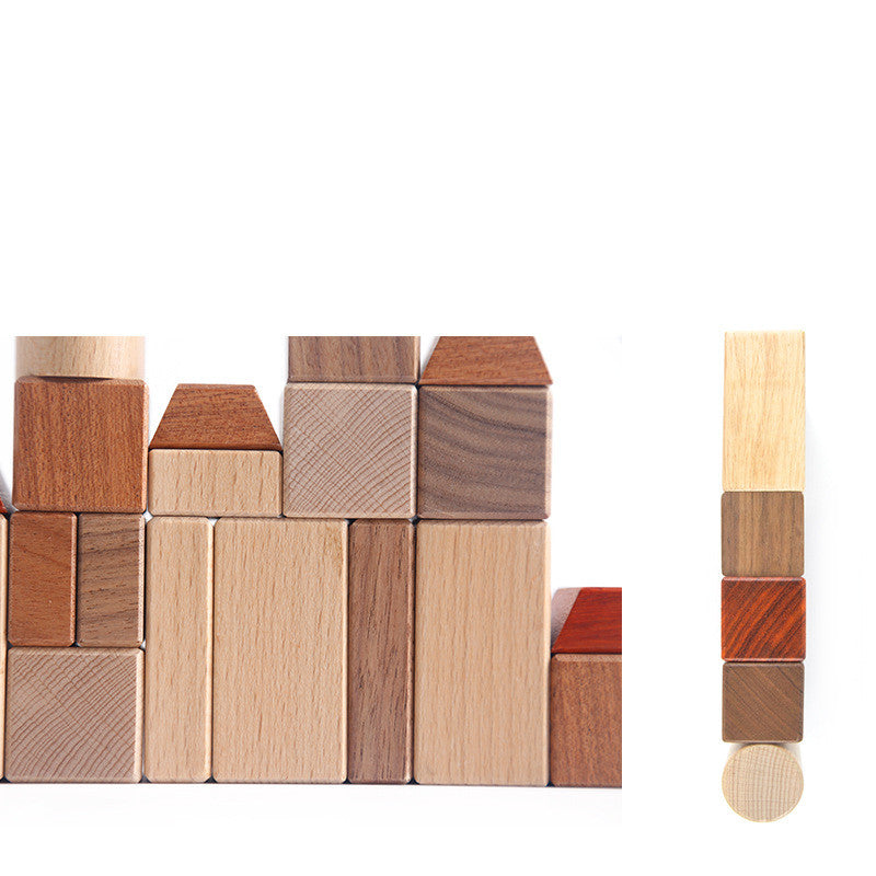Holz-Eisenbahn-Puzzle für Kinder – Bild 2 | LuxeStyle