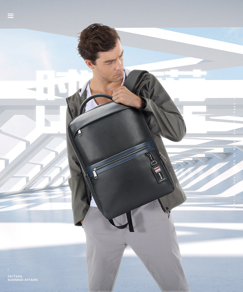 Leder Business Rucksack