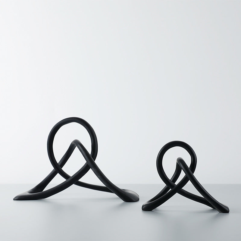 Moderne, verdrehte Knotenornamente