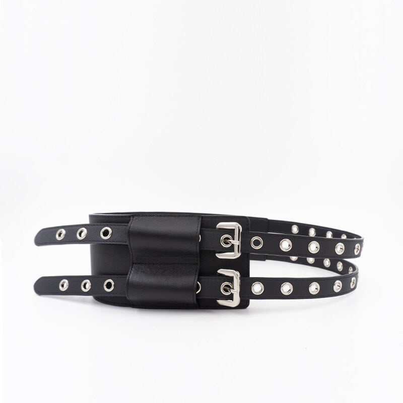 Breiter Ledergürtel für Kleider | LuxeStyle