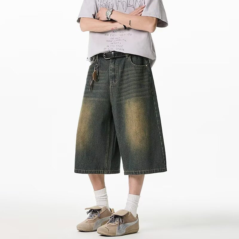 Straight-Leg Capri-Jeans für Herren