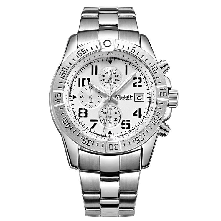 Multifunktionale Herrenuhr im Business-Stil – Bild 4 | LuxeStyle