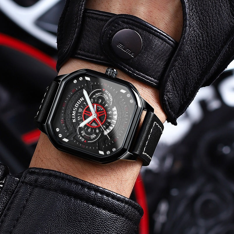 Schwarzes Armbanduhr