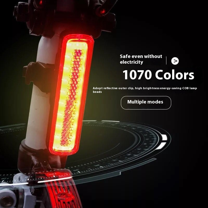 USB-Fahrradlicht mit bunten LEDs
