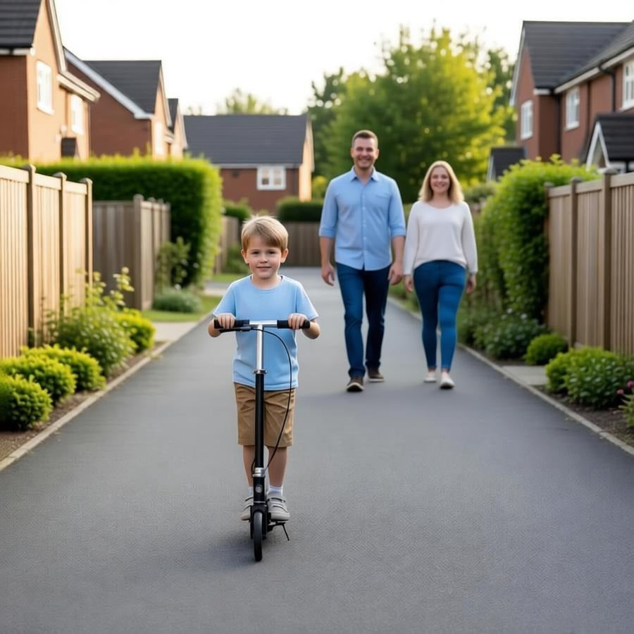 Kinder Scooter 2-Rad mit Handbremse