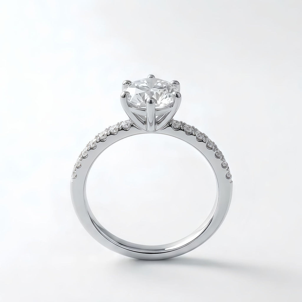 Pferdeauge Silberring