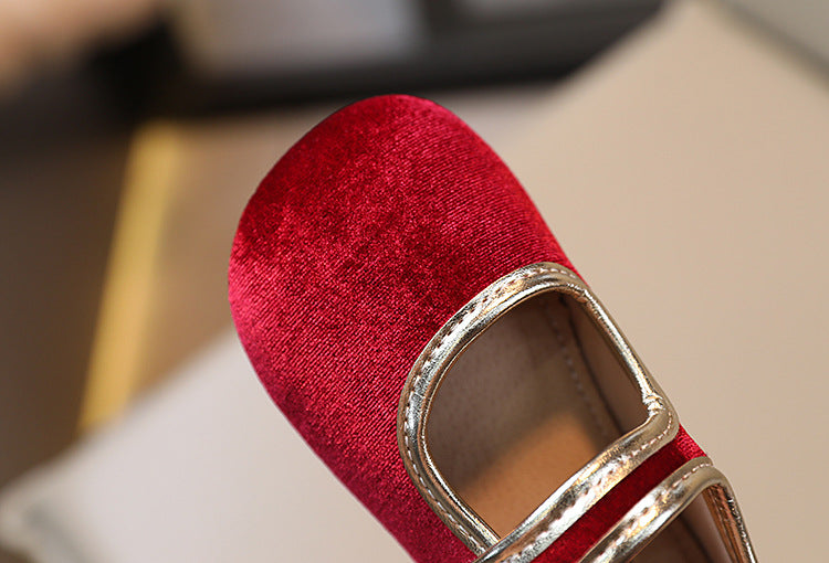 Elegante Prinzessinnen-Schuhe aus Leder
