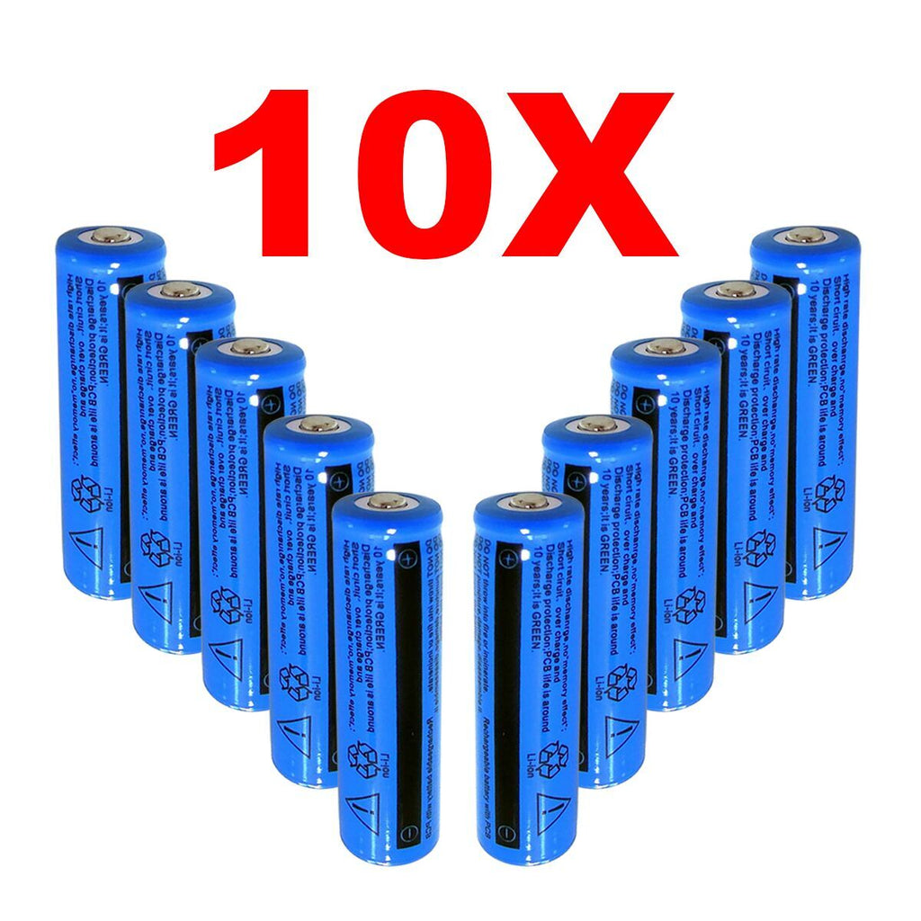 18650 Li-ion Akku, 3.7V, 3000mAh, 10er-Pack