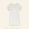 Sommerneuankunft Rundhals-Patchworkkleid mit Lacesaum – Bild 1 | LuxeStyle