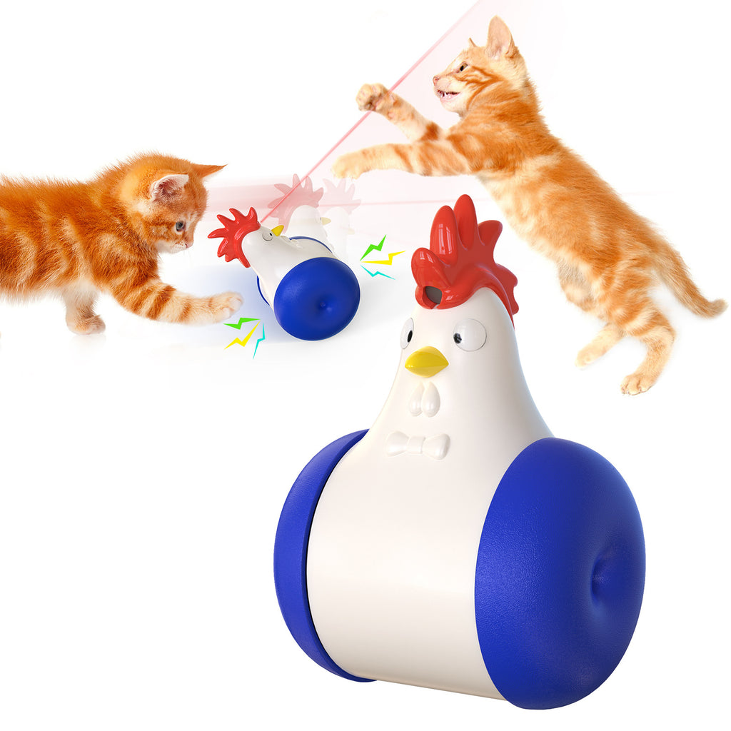 Laser-Tumbler Katzenspielzeug mit Sound