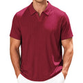 Gestreiftes Jacquard-Freizeithemd für Herren – Bild 1 | LuxeStyle
