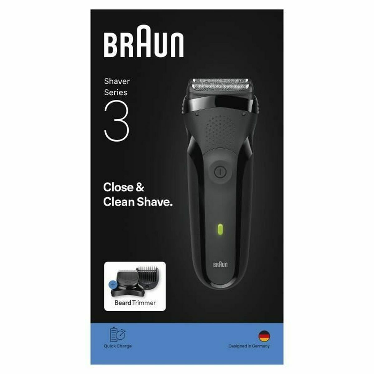Elektrischer rasierapparat Braun Series 3