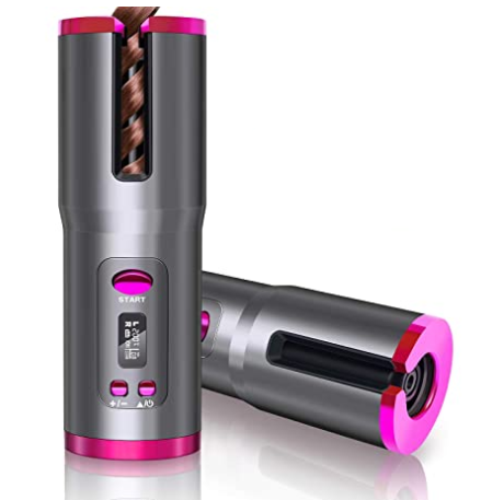 Kabelloser Automatischer Lockenstab mit USB-Ladefunktion – Bild 2 | LuxeStyle