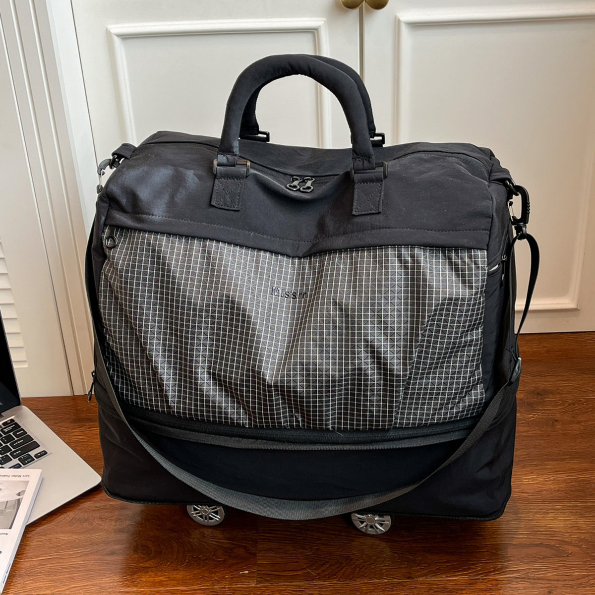 Reisetasche mit Rollen, erweiterbar – Bild 7 | LuxeStyle