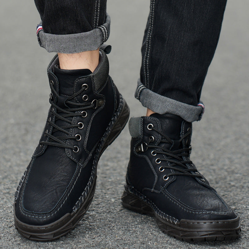 Winterstiefel mit Fleece-Einlage – Retro-Plateau – Bild 12 | LuxeStyle