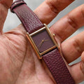 Männer-Uhr mit quadratischem Zifferblatt, 28×35 mm | LuxeStyle