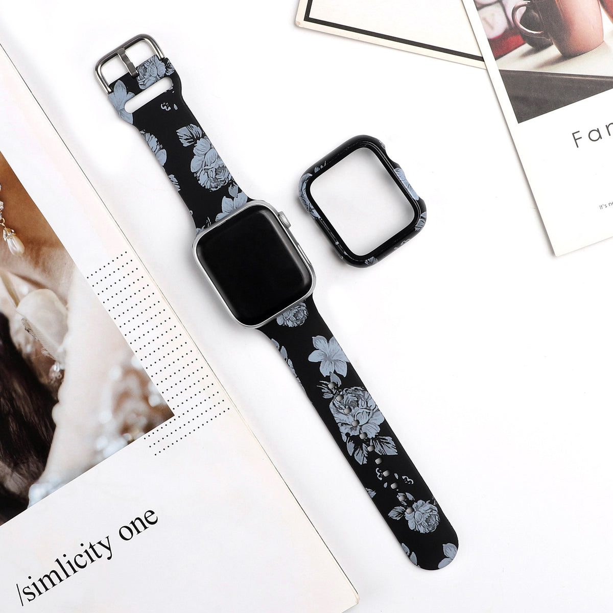Silikon-Armband für Apple Watch mit Print – Bild 9 | LuxeStyle