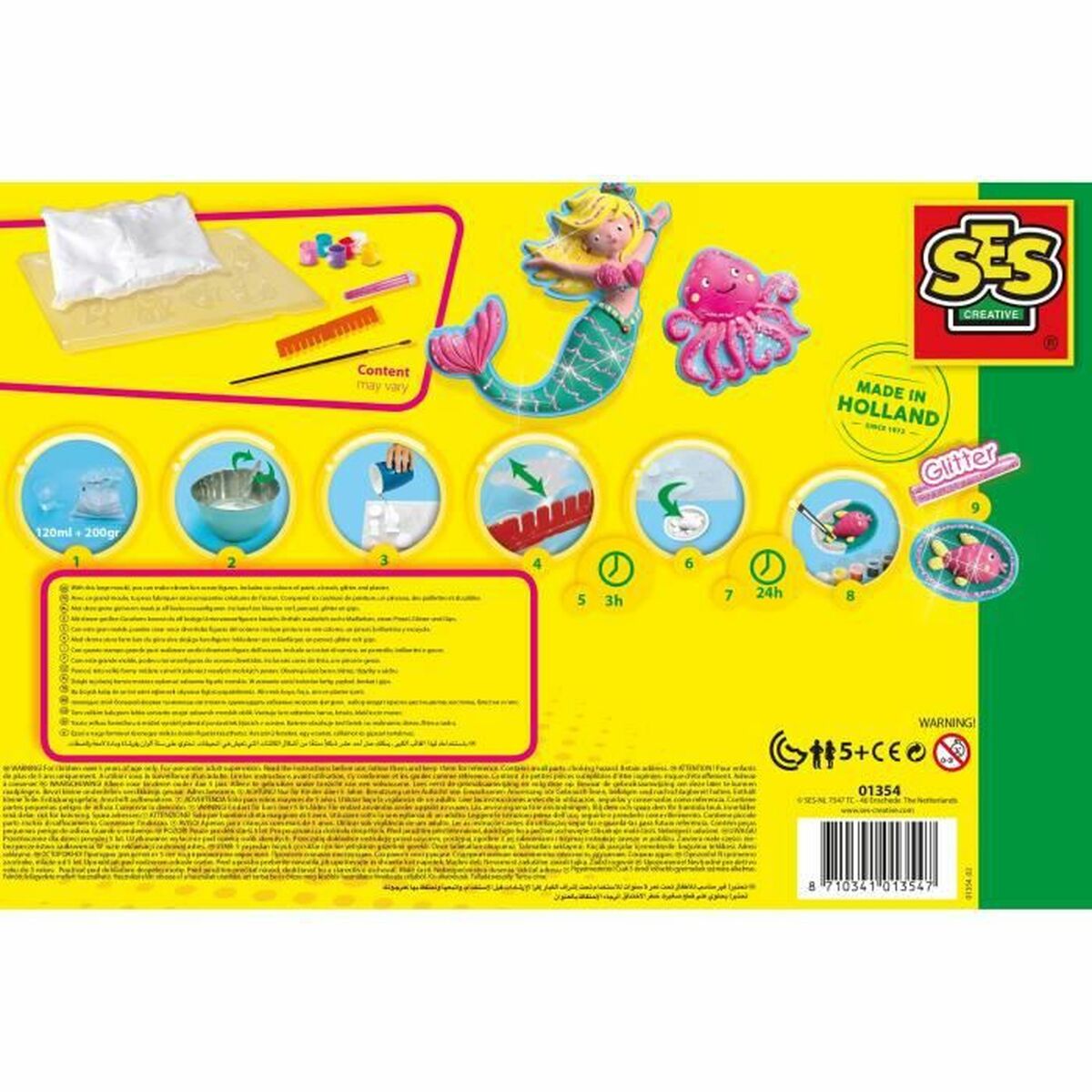 Ozean Modelliermasse Set – Unterwasser-Bastelspass für Kids