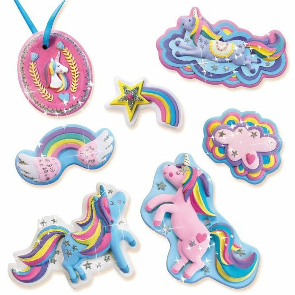 Einhorn Modelliermasse Set – Magischer Bastelspass für Kinder